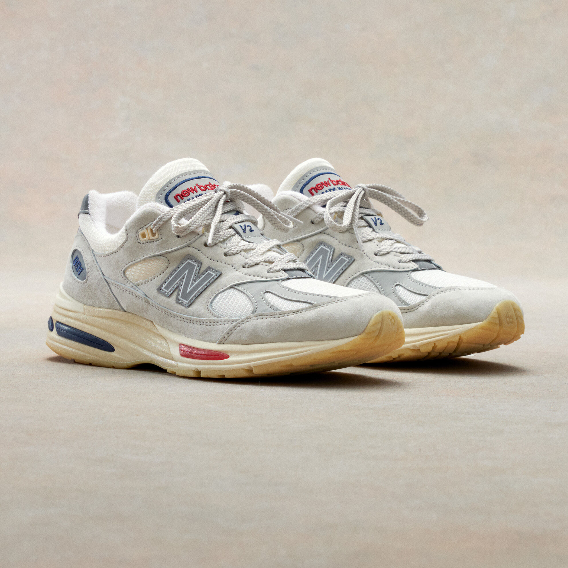 Unisex MADE in UK 991v2 Vintage Sport Shoes New Balance