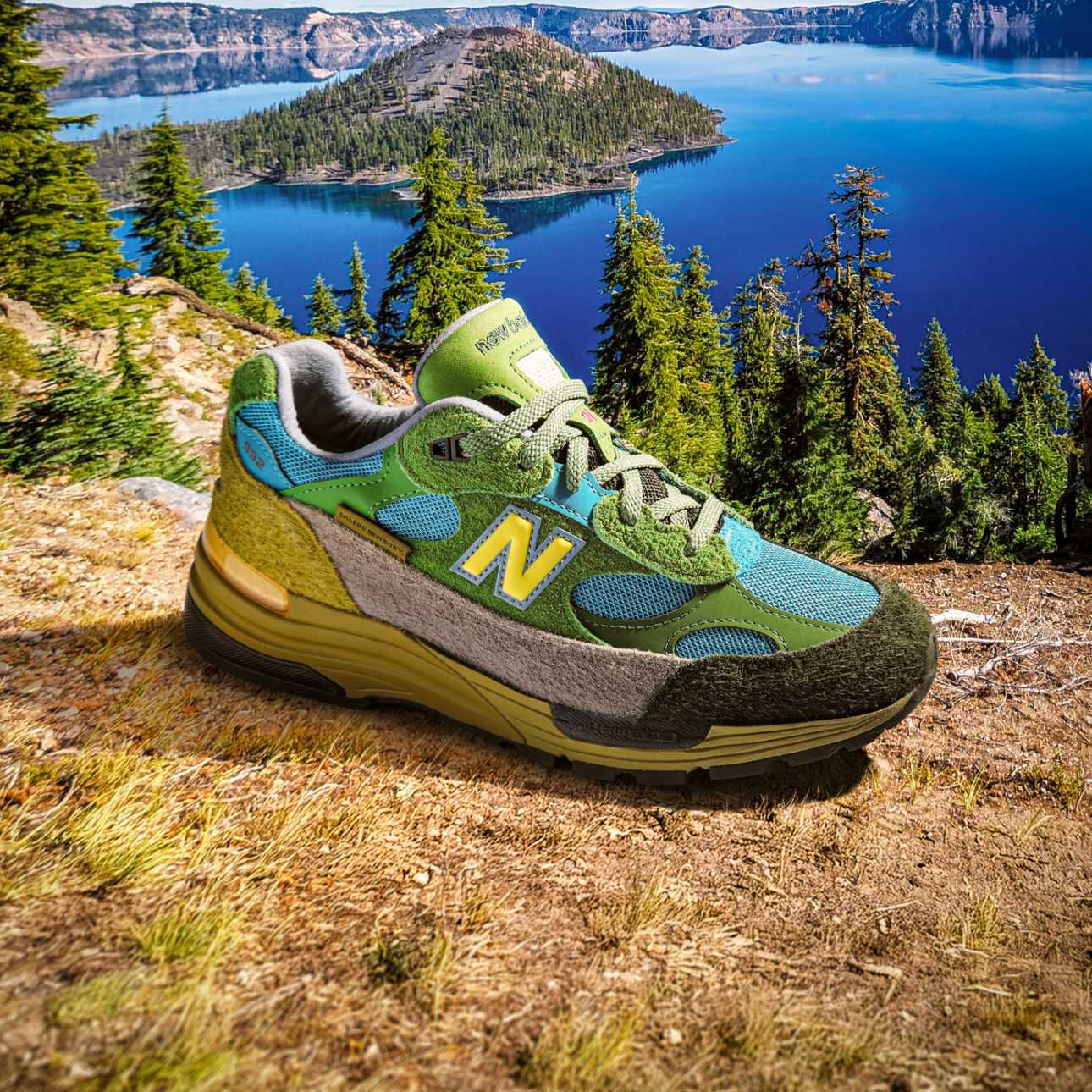 Men's Salehe Bembury x New Balance 992 Shoes - New Balance