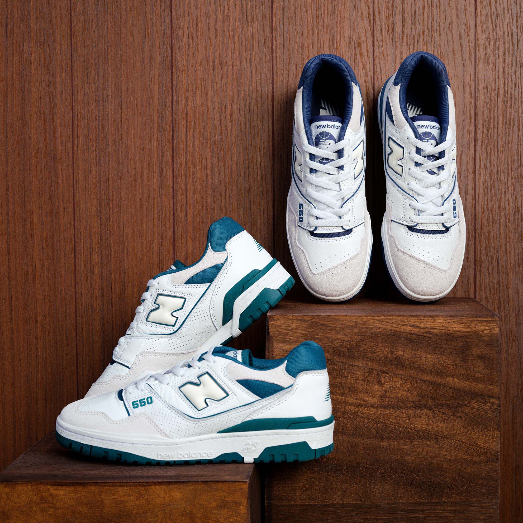 New balance 550 uomo rose hot sale